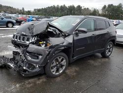 Jeep salvage cars for sale: 2020 Jeep Compass Limited