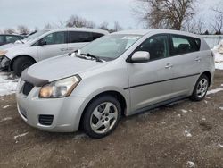 Pontiac Vibe salvage cars for sale: 2009 Pontiac Vibe