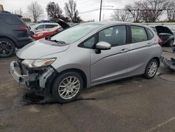 Honda fit salvage cars for sale: 2017 Honda FIT LX