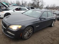 BMW salvage cars for sale: 2010 BMW 750 I Xdrive