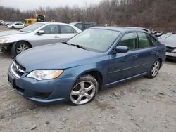 Vehiculos salvage en venta de Copart Marlboro, NY: 2008 Subaru Legacy 2.5I