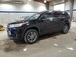 Salvage cars for sale from Copart Sandston, VA: 2019 Toyota Highlander SE