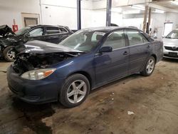 Toyota Camry salvage cars for sale: 2002 Toyota Camry LE