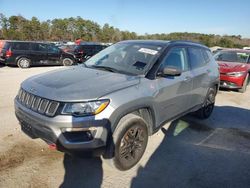 Jeep Compass salvage cars for sale: 2020 Jeep Compass Trailhawk