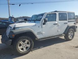 Jeep Wrangler salvage cars for sale: 2013 Jeep Wrangler Unlimited Sport