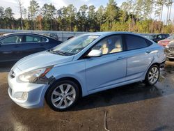 Hyundai Accent salvage cars for sale: 2012 Hyundai Accent GLS