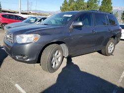 Vehiculos salvage en venta de Copart Rancho Cucamonga, CA: 2010 Toyota Highlander