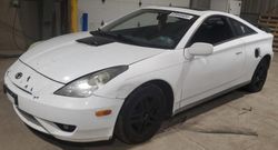 Salvage cars for sale from Copart West Mifflin, PA: 2003 Toyota Celica GT