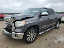 Toyota Tundra Crewmax Limited salvage cars for sale: 2014 Toyota Tundra Crewmax Limited