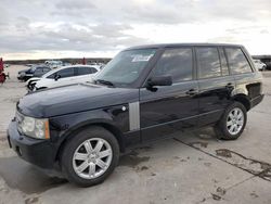 Land Rover Range Rover salvage cars for sale: 2008 Land Rover Range Rover HSE