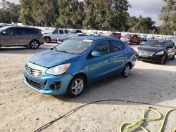 Mitsubishi Mirage salvage cars for sale: 2017 Mitsubishi Mirage G4 ES