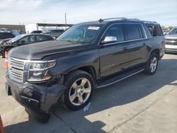 Chevrolet Suburban salvage cars for sale: 2016 Chevrolet Suburban C1500 LTZ