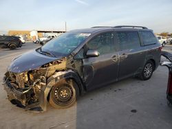 Toyota Sienna xle salvage cars for sale: 2018 Toyota Sienna XLE