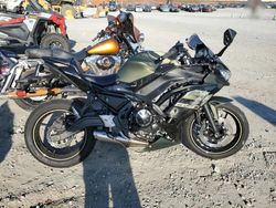 Kawasaki salvage cars for sale: 2024 Kawasaki EX650 R