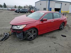 Honda Vehiculos salvage en venta: 2016 Honda Accord Sport