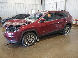 Jeep salvage cars for sale: 2019 Jeep Cherokee Latitude Plus