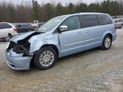 Chrysler salvage cars for sale: 2012 Chrysler Town & Country Limited