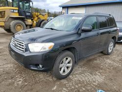 Toyota Highlander salvage cars for sale: 2010 Toyota Highlander SE