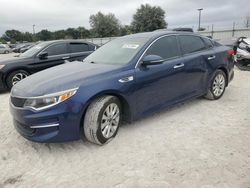 KIA Optima salvage cars for sale: 2018 KIA Optima LX