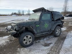 Jeep salvage cars for sale: 2015 Jeep Wrangler Sport