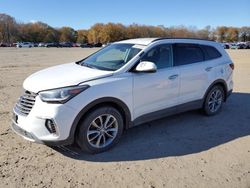 Hyundai Santa fe salvage cars for sale: 2017 Hyundai Santa FE SE