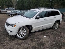 Jeep salvage cars for sale: 2017 Jeep Grand Cherokee Limited