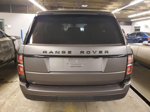 2019 Land Rover Range Rover HSE