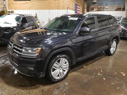 Volkswagen salvage cars for sale: 2019 Volkswagen Atlas SE