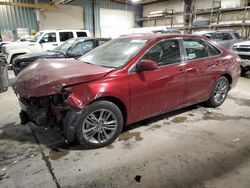 Toyota salvage cars for sale: 2017 Toyota Camry LE