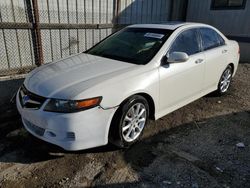 Acura salvage cars for sale: 2007 Acura TSX