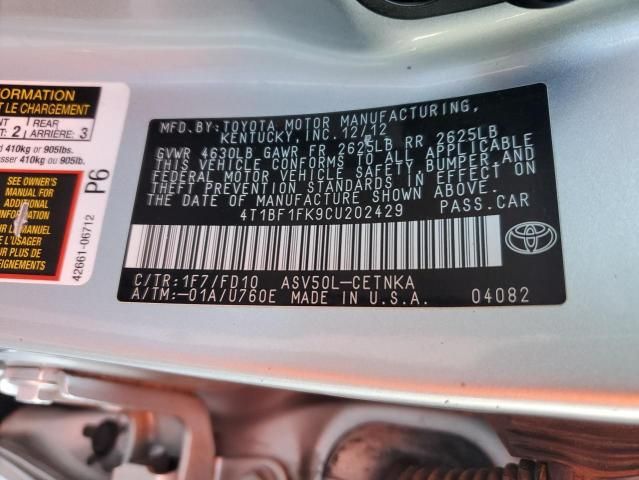 2012 Toyota Camry Base