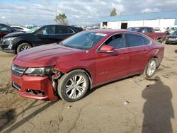 Chevrolet Impala salvage cars for sale: 2015 Chevrolet Impala LT