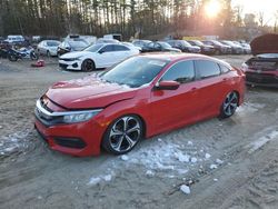 Honda Civic salvage cars for sale: 2016 Honda Civic LX