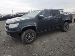 Chevrolet salvage cars for sale: 2018 Chevrolet Colorado ZR2