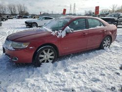 Lincoln salvage cars for sale: 2008 Lincoln MKZ