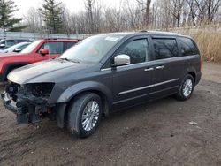 Chrysler Town & Country Limited salvage cars for sale: 2015 Chrysler Town & Country Limited