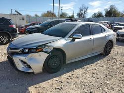 Salvage cars for sale from Copart Oklahoma City, OK: 2021 Toyota Camry SE