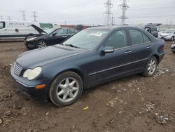 Salvage cars for sale from Copart Elgin, IL: 2003 Mercedes-Benz C 240