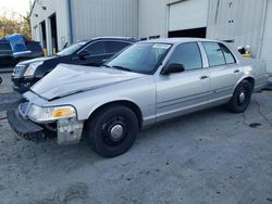 Ford Crown Victoria salvage cars for sale: 2007 Ford Crown Victoria Police Interceptor