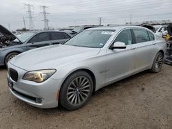 BMW 7 Series salvage cars for sale: 2012 BMW 740 LI