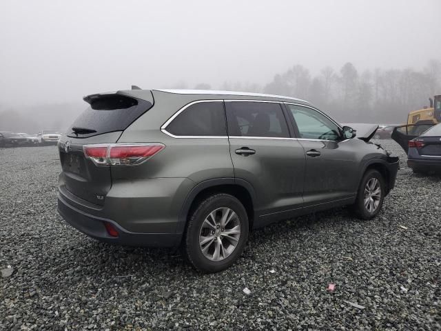 2015 Toyota Highlander XLE