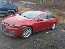 Chevrolet Malibu salvage cars for sale: 2016 Chevrolet Malibu LT