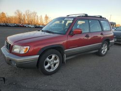 Salvage cars for sale from Copart Portland, OR: 2002 Subaru Forester S