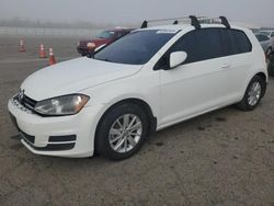 Volkswagen Golf salvage cars for sale: 2015 Volkswagen Golf