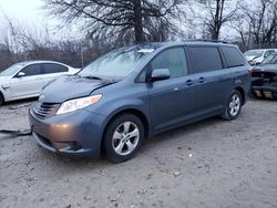 Toyota Sienna le salvage cars for sale: 2015 Toyota Sienna LE