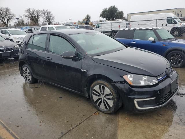 2016 Volkswagen E-GOLF SE