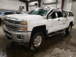 Salvage cars for sale from Copart Avon, MN: 2015 Chevrolet Silverado K3500 LT