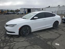 Chrysler salvage cars for sale: 2015 Chrysler 200 S