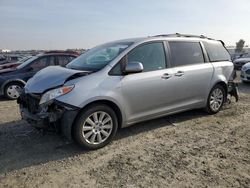 Toyota salvage cars for sale: 2017 Toyota Sienna XLE