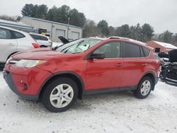 Salvage cars for sale from Copart Mendon, MA: 2015 Toyota Rav4 LE